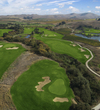 The par-4 fourth is an excellent scoring opportunity at Eagle Vines Vineyards & Golf Club in Napa, California..