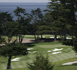 The 18th hole on the at Black Horse golf course, as seen from above, clearly brings in views of Monterey Bay now.