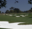 At 476 yards from the tips, the uphill ninth on the Bayonet course is one of the most difficult par 4s on the West Coast.