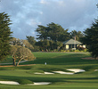 The short par-4 third on the Bayonet golf course is anything but a breather.