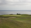 The seventh hole on The New Links at Bodega Harbour is the second of back-to-back par 3s toward the Pacific Ocean.